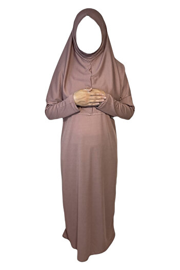 Monte Lui Φόρεμα προσευχής για κορίτσια Dusty Rose One Piece