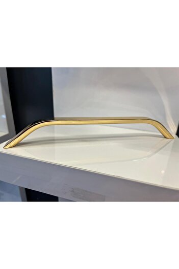 Taşkın Aksesuar Şahin Metal Kulp 192mm Altın Dolap Kapak Modern Tv Ünite Çekmece Mobilya Komidin Vestiyer
