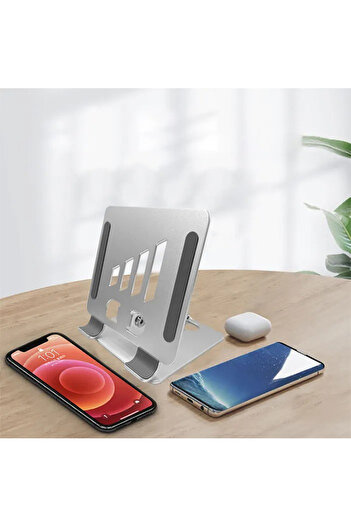 Coverzone Φορητή αναδιπλούμενη βάση για tablet συμβατή με iPad με ρυθμιζόμενη γωνία XK041