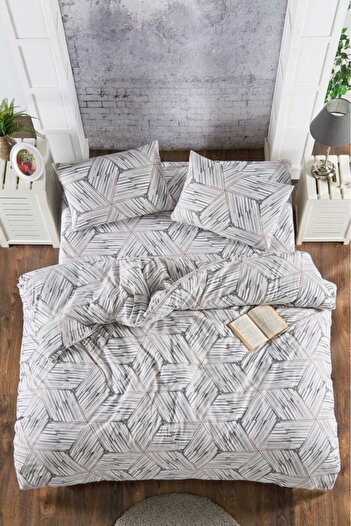 Mulberry Lizbo Ranforce Bed Linen Set - Double, 200X220