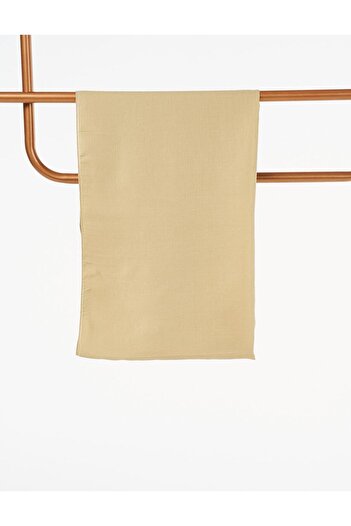 Kayra Cotton Blend Logo Shawl Water Green