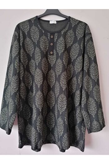 anne moda ankara Large Size Soft Buluz - Winter, A Model