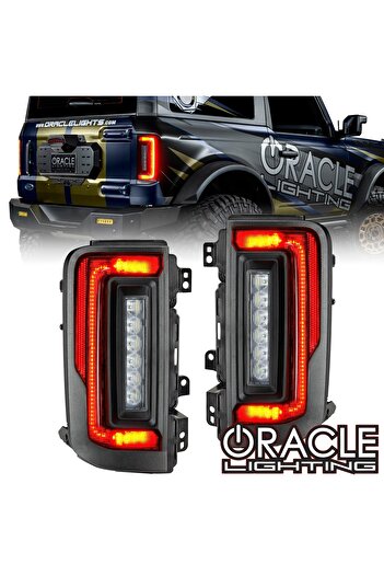 oracle Ford Bronco 21-25 Flush Mount LED Tail Lights, Tinted