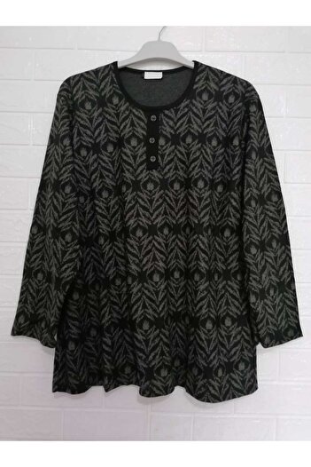 anne moda ankara Plus Size Winter Buluz