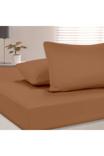 Evim 100% Cotton Akfil Flat Sheet Set Single 160X240 cm Tile