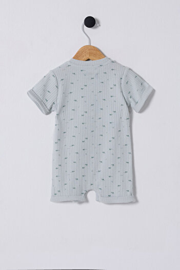 U.S. Polo Assn. Baby Boy Green Jumpsuit