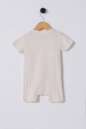 U.S. Polo Assn. U.S. Polo Assn. Baby Girl Cream Jumpsuit