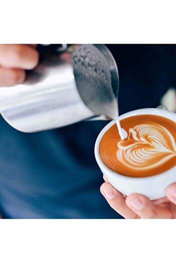 GEFU BARISTA Süt Sürahisi, Pot, Profesyonel Kalitede Süt Köpürtme, 350 ml