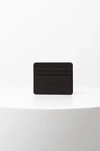 BAYDERİ Catsby Genuine Leather Card Holder