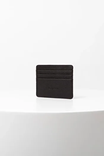 BAYDERİ Catsby Genuine Leather Card Holder