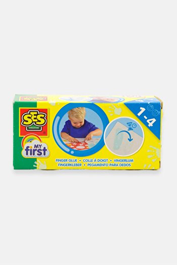 SES Creative My First Finger Glue, Yellow Combo