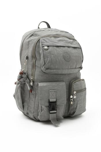 571 Collections Çanta Unisex Gray Ultra-Light Multi-Pocket Waterproof Backpack