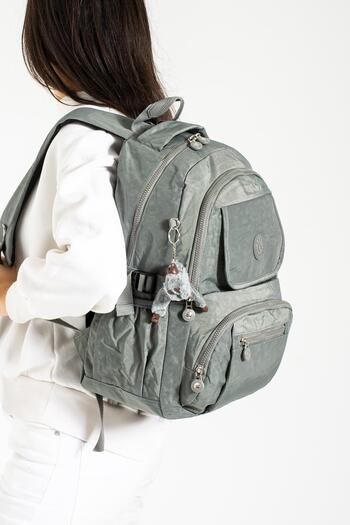 571 Collections Çanta Unisex Gray Ultra Light Backpack - Model 571-3D
