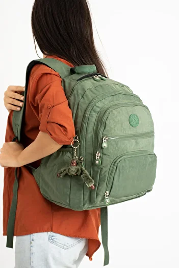 Çanta Trend Ultra Light Medium Backpack Unisex Green (Model: 571-3C)