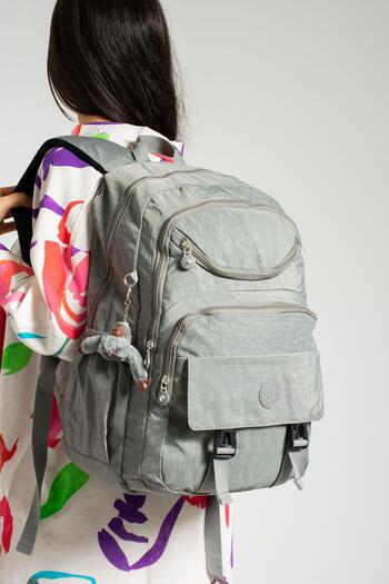 571 Collections Çanta Unisex Gray Ultra Light Waterproof Backpack - Multi Pocket (Model: 571-1H)