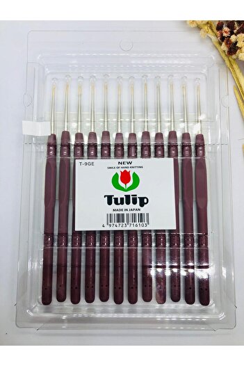 Tulip 12 τεμάχια βελονάκια σιλικόνης δαντέλας - Πλέξιμο με μαλακή λαβή (1,60mm) Χονδρική