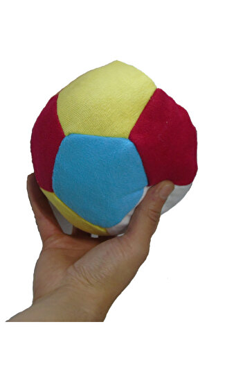 ÇAKABEY Plush Ball Silicone Soft Ball 15 cm Children's Ball Unbreakable Ball