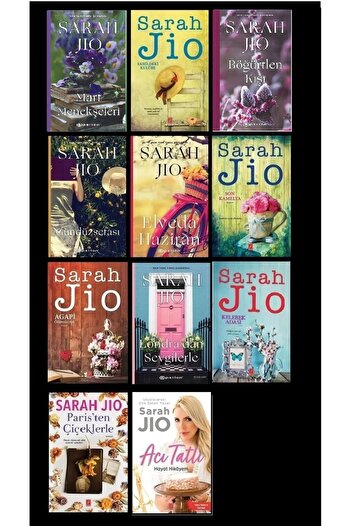 Pena Yayınları Sarah Jio 9'lu Full Set