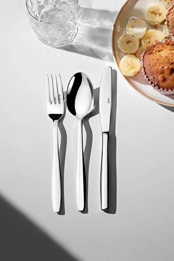 Nehir Sahra Simple 6 Person 18 Piece Cutlery Set
