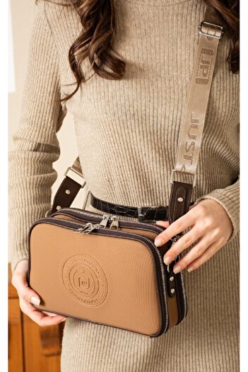 GP GUES POLO Just Polo Women's 5-Compartment Shoulder and Crossbody Bag