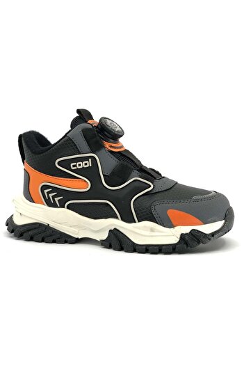 Kids Club Shoes Cool Torr Akıllı Bağcık Ortopedik Çocuk Bot TURUNCU