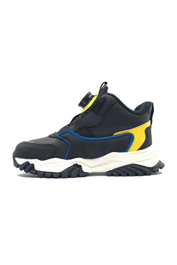 Kids Club Shoes Cool Torr Akıllı Bağcık Ortopedik Çocuk Bot SARI
