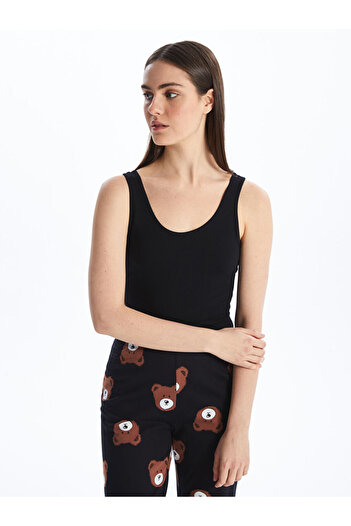 LC Waikiki Timeless Recommendations from Timeless Store |   Women's U-Neck Plain Tank Top