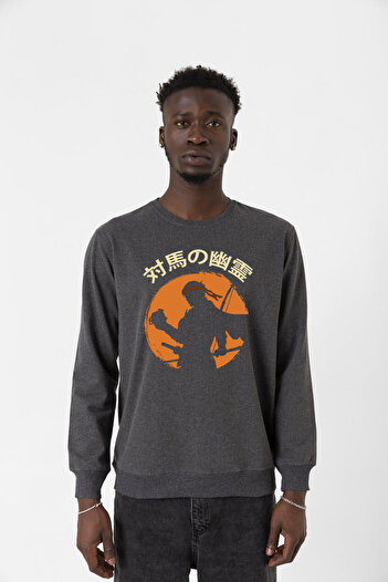 Tshirthane Ghost Of Tsushima - Чоловічий фума японський острів 2ip Світшот