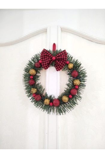 bayram taşcıoğlu home desing New Year's Concept Gift Door Wall Decoration Garland