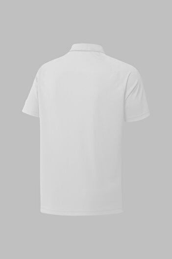 POSEIDON STORM Men's White Vision Pro Fabric Casual Short Sleeve T-Shirt S-3Xl