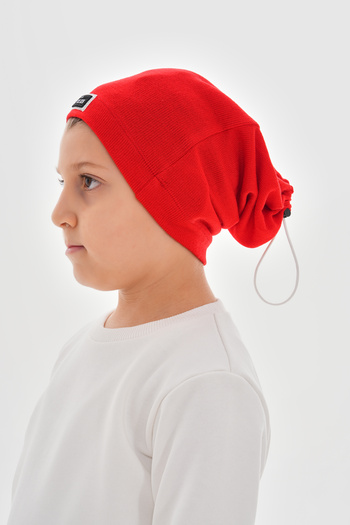 MAG FASHİON Boys' Beret Girls' Beret Woven Labeled Knitwear Beret