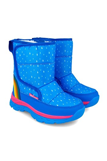Agatha Ruiz De La Prada Cizmulite pentru fetite Curcubeu, Agatha Ruiz De La Prada, albastru (Marime: 32)