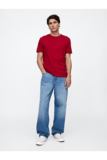 GAP Erkek Kırmızı Everyday Soft T-Shirt