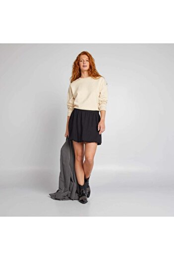 KIABI Plain sweatshirt fabric sweater WHITE