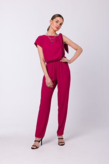 Stylove Jumpsuit with a shoulder tie