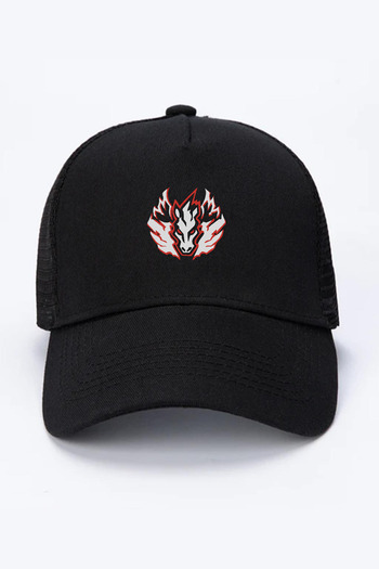 Tshirthane Beyblade Pegasus Мінімалістична чорна кепка з сіткою