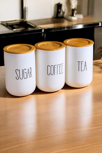 Mirilliahome Bamboo Avanoz: Tea Coffee Candy Jar Offering Elegance and Functionality Together