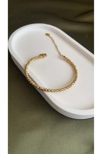 stainles steel Gold dorika bileklik
