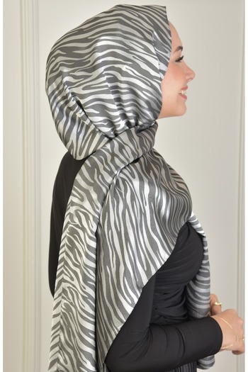 Touch Jacquard Zebra Pattern Shal
