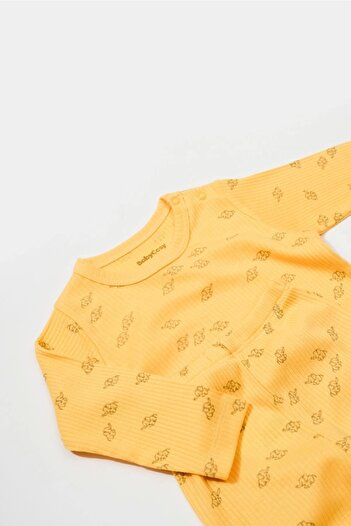 BabyCosy Bebek 3’lü Takım (PANTOLON, UZUN KOL T-SHİRT, ŞAPKA), Bebek Ve Yenidoğan Serisi - Csym25502