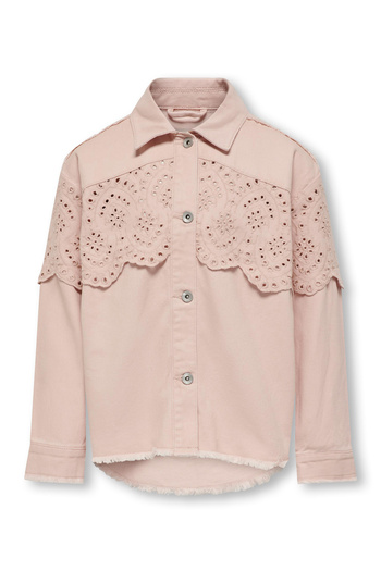 Only Kids Detailed Jacket - Rose Smoke