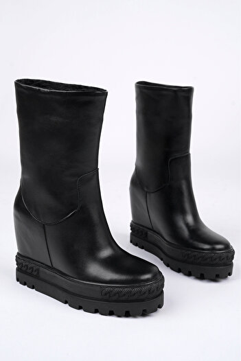 NOSEY SHOES EIFFEL MODEL ΓΝΗΣΙΟ ΔΕΡΜΑ ΣΤΡΟΓΓΥΛΗ ΣΟΛΑ ΜΕ ΚΑΜΠΑΝΑ ΜΕ ΚΑΜΠΑΝΑ ΜΕ ΜΑΚΡΙΑ ΜΠΟΤΑΚΙΑ ΕΣΩΤΕΡΙΚΑ ΛΟΥΡΙΚΑ