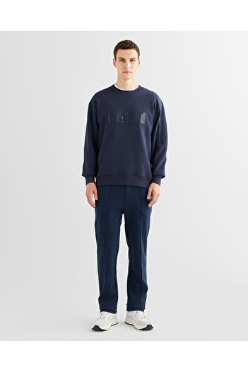 Gant Erkek Lacivert Regular Fit Eşofman Altı