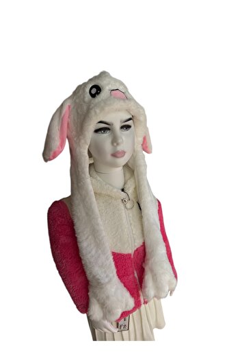 ÇAĞLA KURT White Hat for Girl - Ear Moving