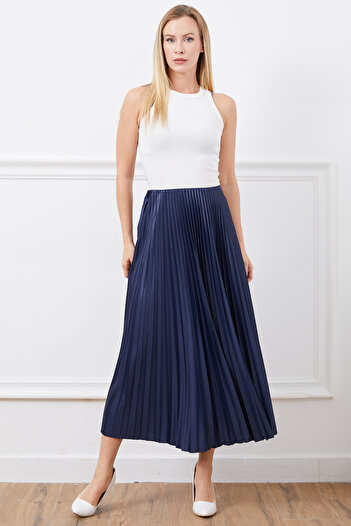 DPARİS Pleated Skirt