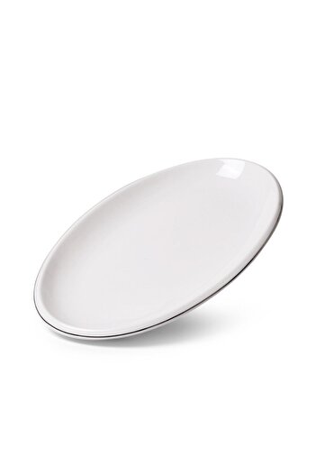 Fissman Oval Plate Aleksa Series 35cm Color White Porcelain