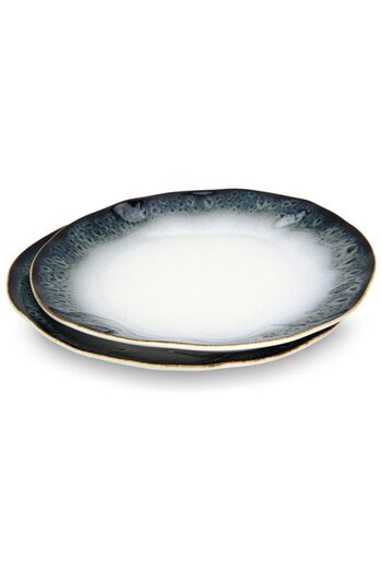 Fissman 2-Piece Plates Galactica Series 26cm Porcelain