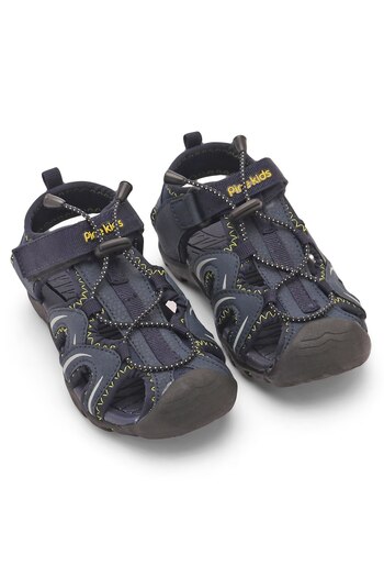 Pine kids Velcro Closure Sandals - Blue