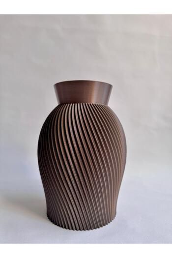 Limon 3D Desing Stylish and Decorative Durable Bead Vase for Living Room - Unbreakable Plastic