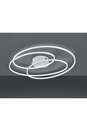 Homelux Plafoniera Gale, 80x65 Cm, ​​1 X Smd Led, 50 W, 5250 Lm, 3000 K, Metal, Alb Mat